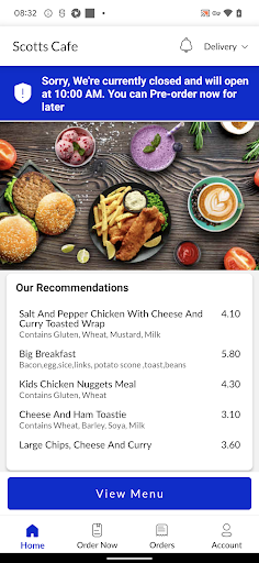 Scotts Cafe Screen 2
