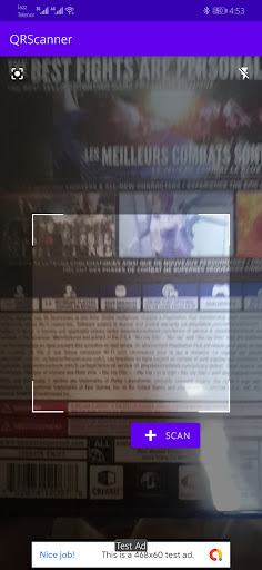 QR Code Scanner Lite Screen 2