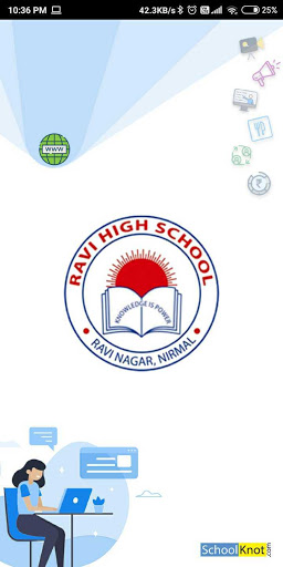 RAVI HIGH SCHOOL Parent App Screen 2