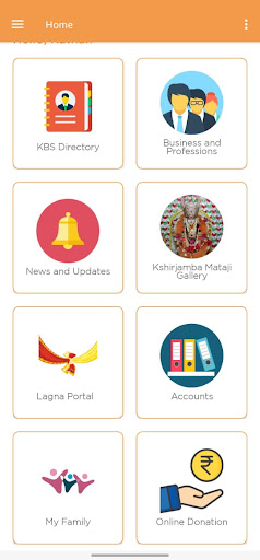 Android application Khedwabaj Brahm Samaj screenshort