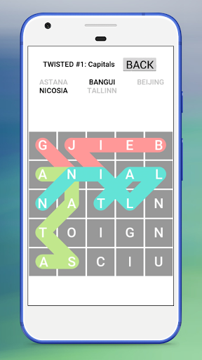 Android application Word Connect screenshort