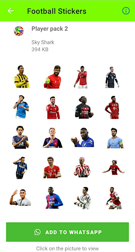 Football Stickers | WASticker Screen 3