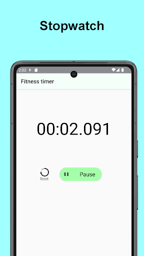 Fitness Timer - with voice Screen 2