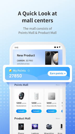 Screenshot of TECNO SPOT