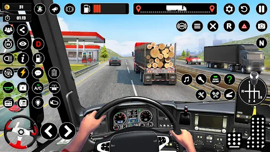 รถบรรทุก เกม 3d - ขับรถ เกม