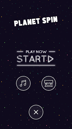 Android application Planet Spin Dash 2D screenshort