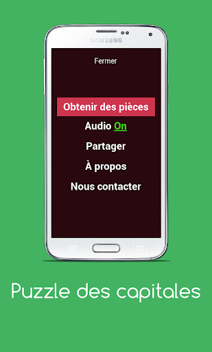 Puzzle des Capitales Screen 3