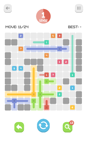Cross Sudoku : Numer Draw Line Screen 3