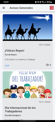 TOTO Empleados Screen 2