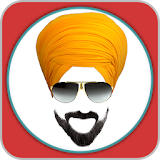 Punjabi Turban Beard Editor icon