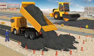 Highway Construction Games 3d - Screenshot 1