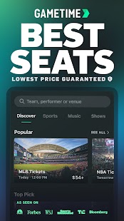 Gametime - Last Minute Tickets Screenshot