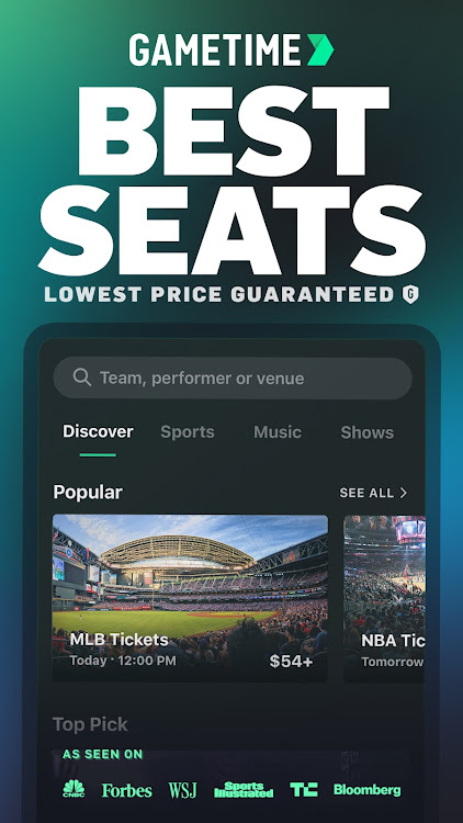 Gametime - Last Minute Tickets - 2024.9.0 - (Android)