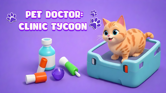 Pet Doctor: Clinic Tycoon Game