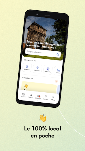 Android application Brionnais Sud Bourgogne screenshort