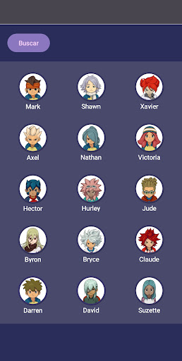 Android application Inazumapedia screenshort