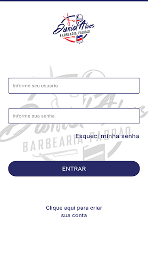 Android application Barbearia Padrão Daniel Alves screenshort