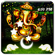 Ganesha Fireflies LockScreen