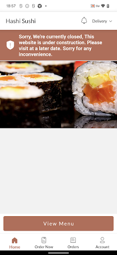 Hashi Sushi Screen 2