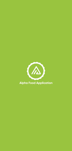 Android application Alpha Food Driver screenshort