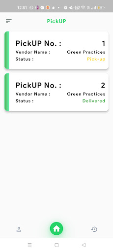 Green Practices Driver Screen 3