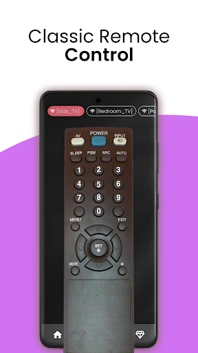 Android application Remote control for HP TV screenshort