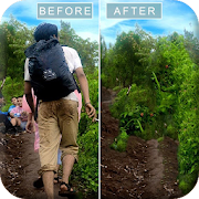 Remove Unwanted Content(cloth) for Touch Retouch