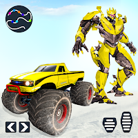 Monster Truck Stunt-Robot Game