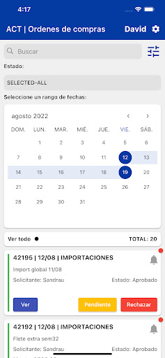 ACT CASW Screen 3