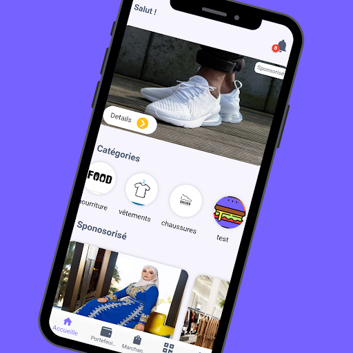 Android application Rafeek-Carte de fidélité screenshort