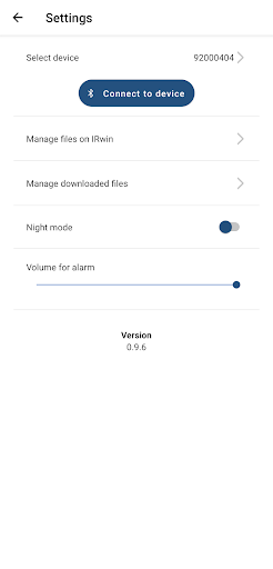 IRwin Check-In Screen 3