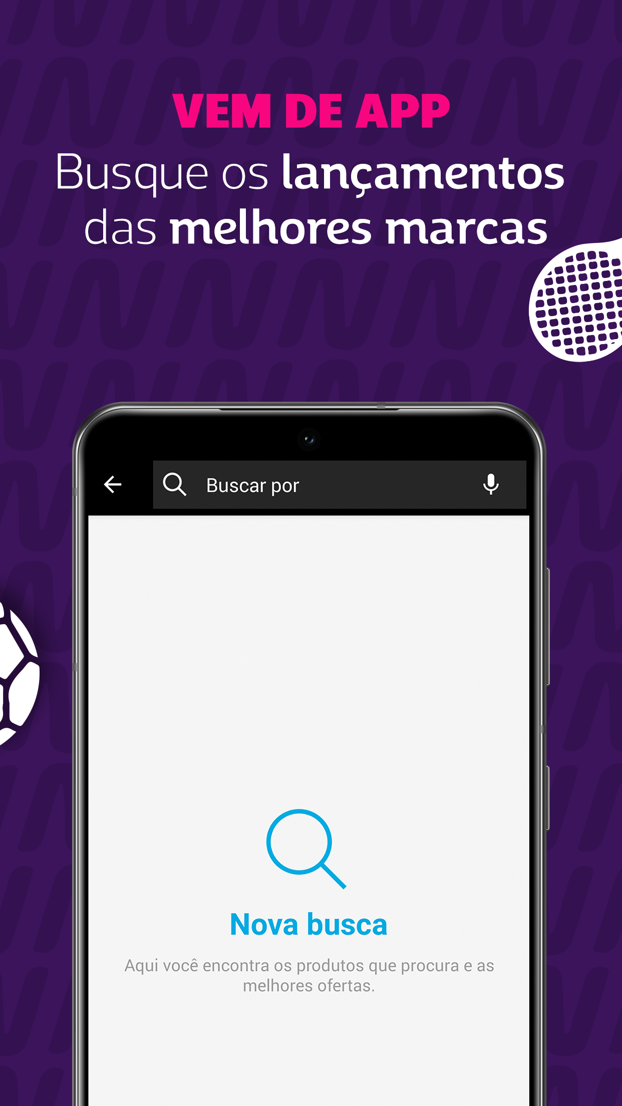 Android application Netshoes: Loja de Esportes screenshort