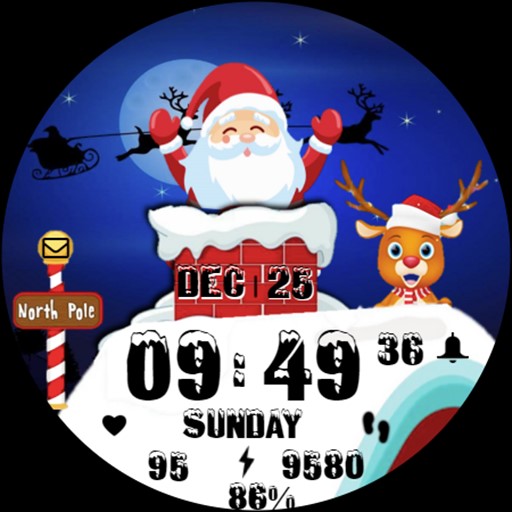 Christmas Santa on North Pole Baixe no Windows