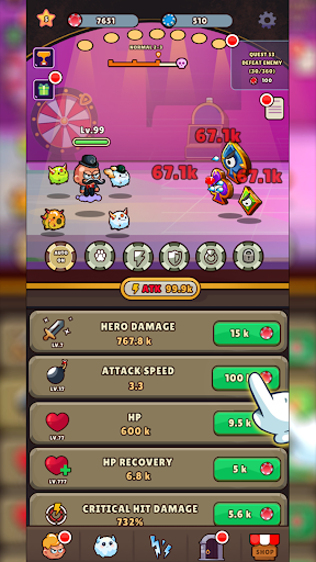 Jackpot Rush Idle RPG