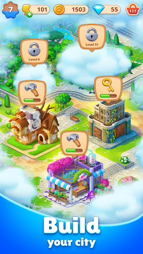 Screenshot of Happy Town: Merge Adventure