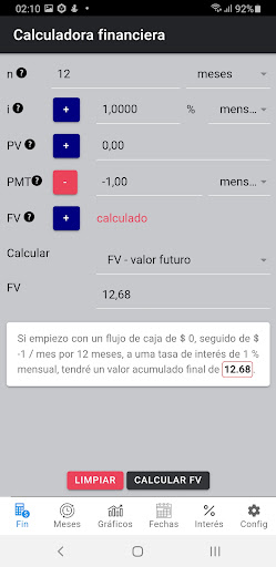 Vista previa de la aplicación