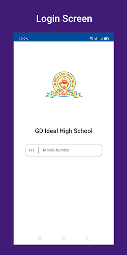 Android application GD Ideal High School screenshort