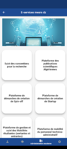 E-services Mesrs DZ Screen 3