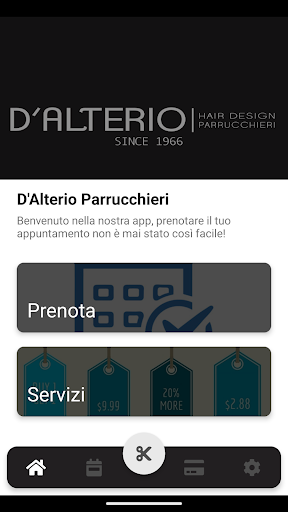 DAlterio Parrucchieri Screen 3