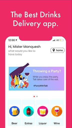 Talli: Alcohol Delivery India Screen 3