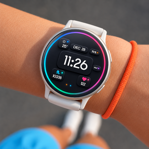 Amoled Neon Digital Watch screenshot 4