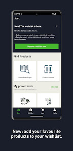 Captura 4 Aplicación Festool Order android