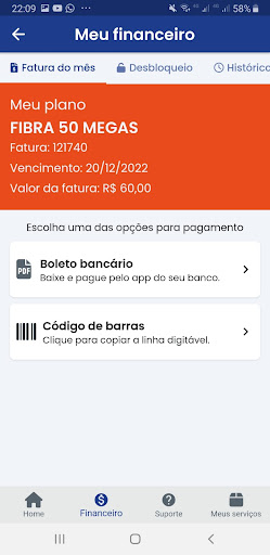 ABN TurboNet - App do Cliente