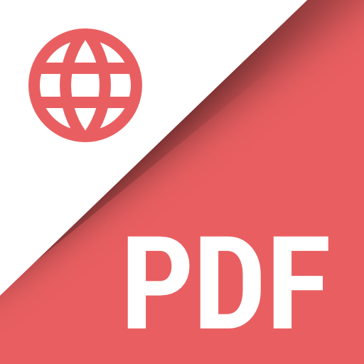 Web to PDF Converter 앱 아이콘