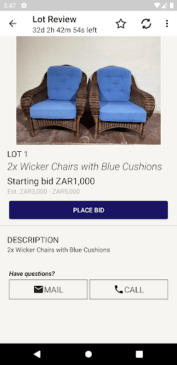 Iveson Auctioneers Screen 3
