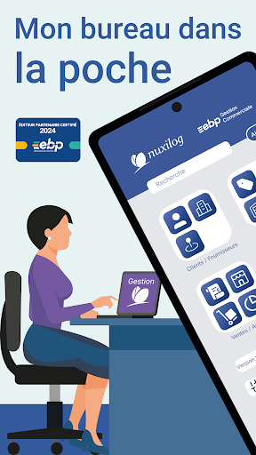 Android application NuxiDev pour EBP Gestion Co. screenshort
