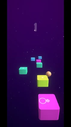 tile hop: ball bounce - Screenshot 1