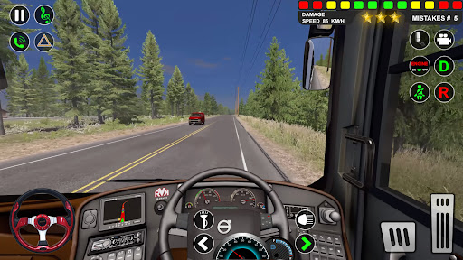 Euro Bus Driving Coach Bus 0.4 screenshots 2