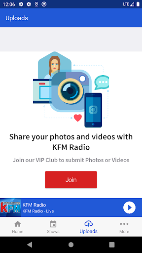 KFM Radio Network Screen 3