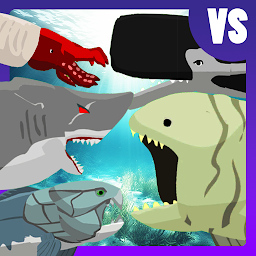 Icon image Megalodon Fights Sea Monsters
